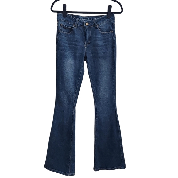 ARTICLES OF SOCIETY Mid Rise Medium Wash Flare Leg Jeans - Picture 1 of 14